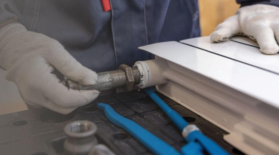 Professional water heater repair services in Bison, OK